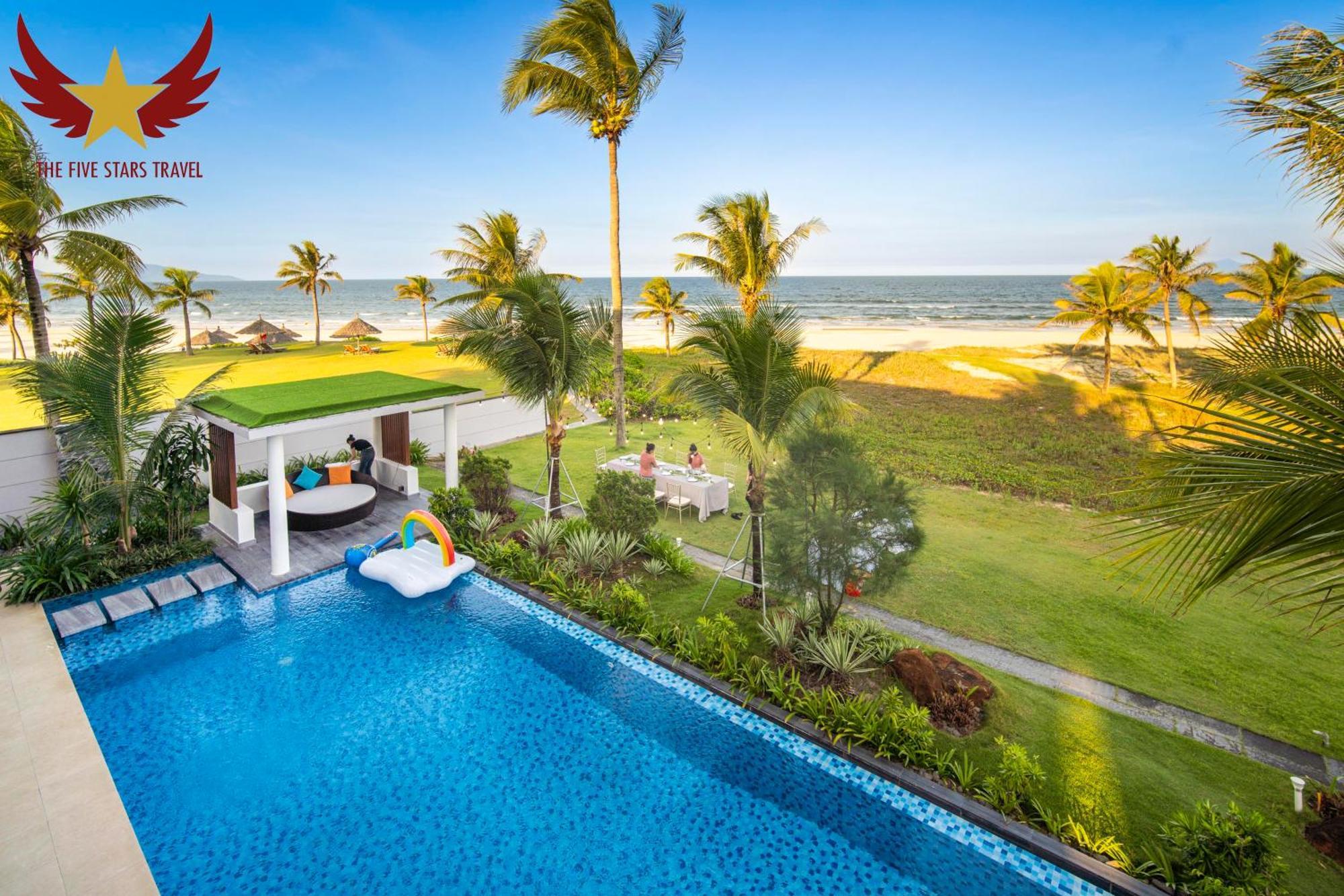 The Five Villas 8 Bedrooms Beachfront - K3 Дананг Экстерьер фото