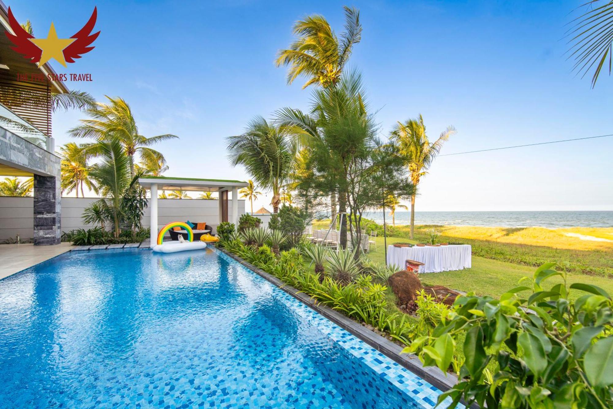 The Five Villas 8 Bedrooms Beachfront - K3 Дананг Экстерьер фото
