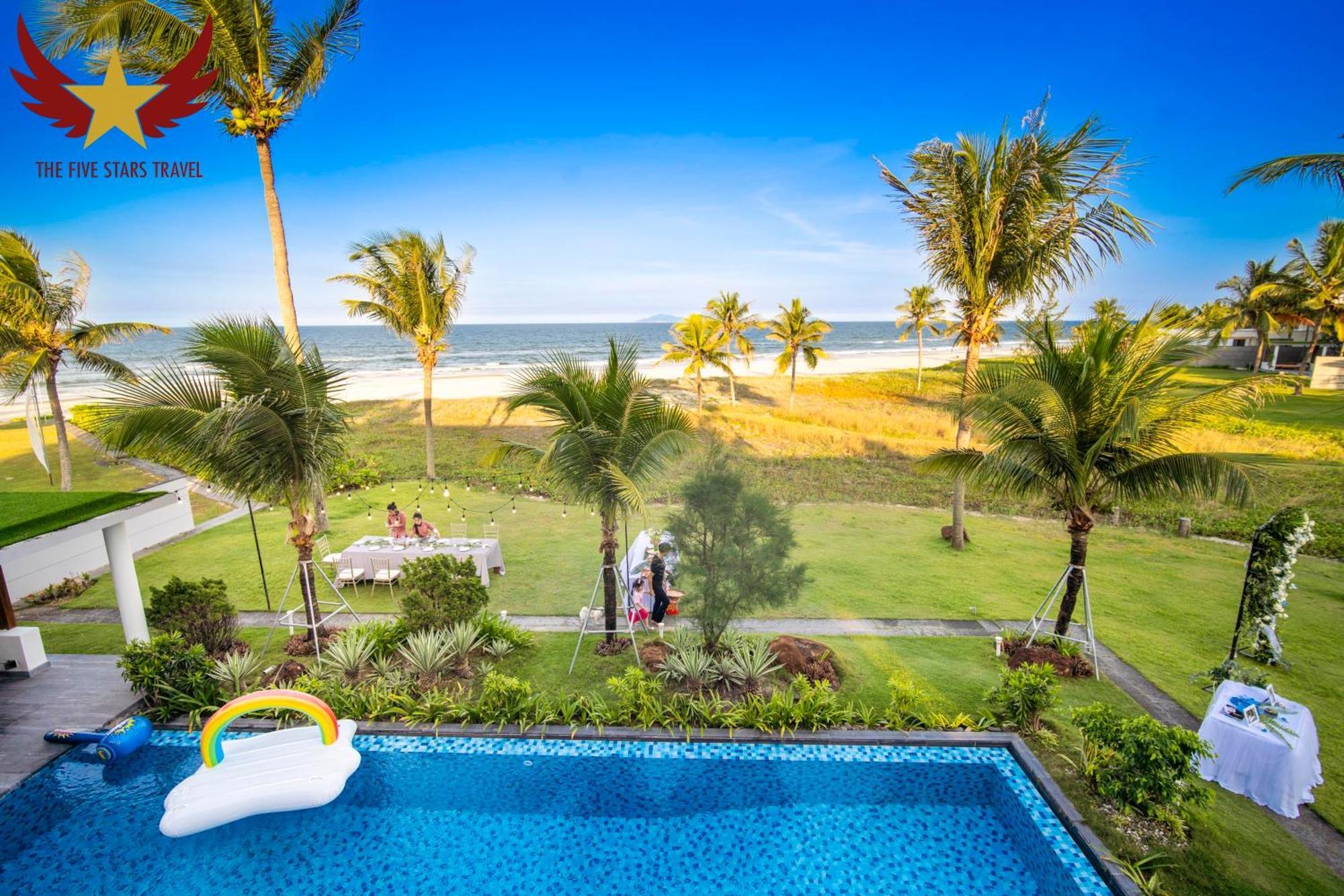 The Five Villas 8 Bedrooms Beachfront - K3 Дананг Экстерьер фото